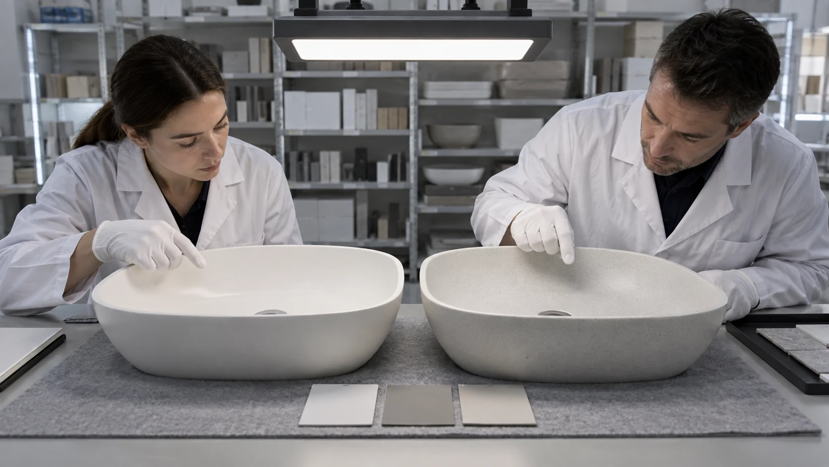 Batch Consistency and Reorder Records for Solid Surface Basin Programs