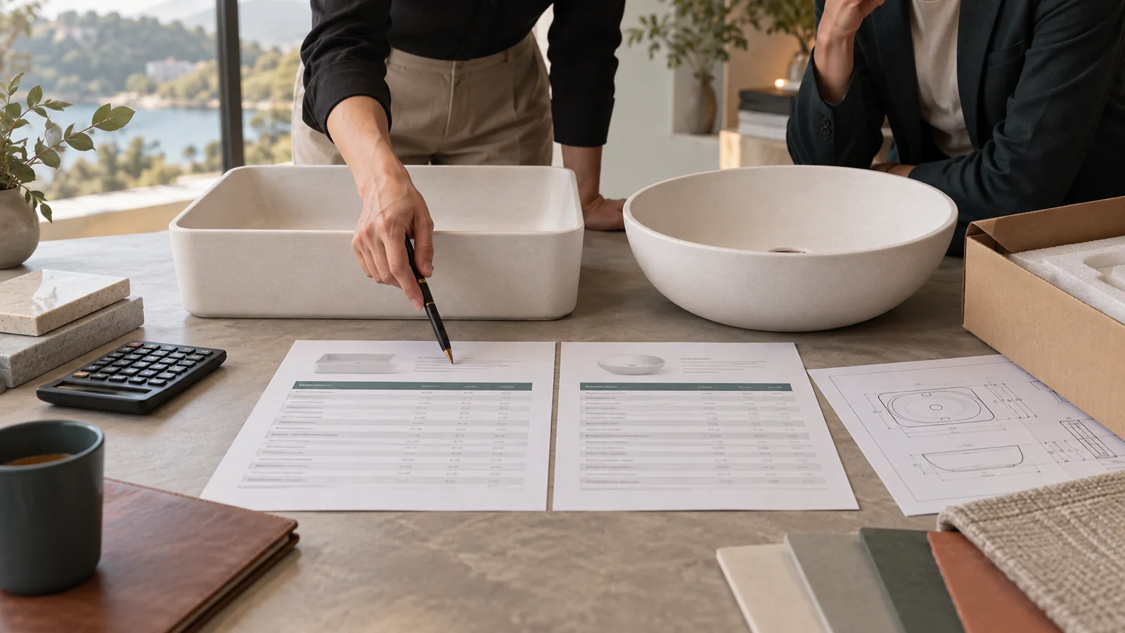 How to Compare Quotations for Solid Surface Wash Basin Orders