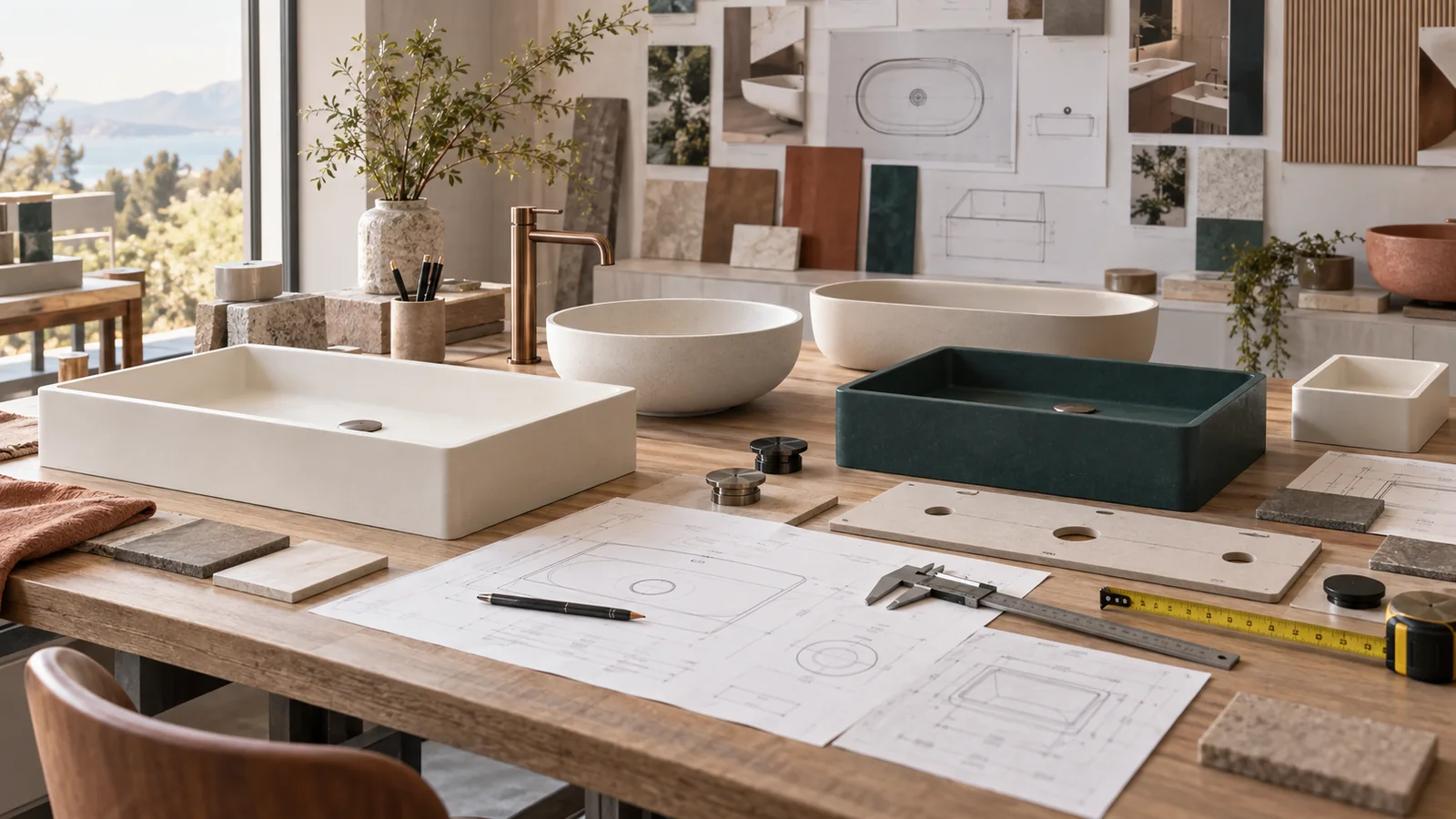 دليل شراء أحواض Solid Surface 11