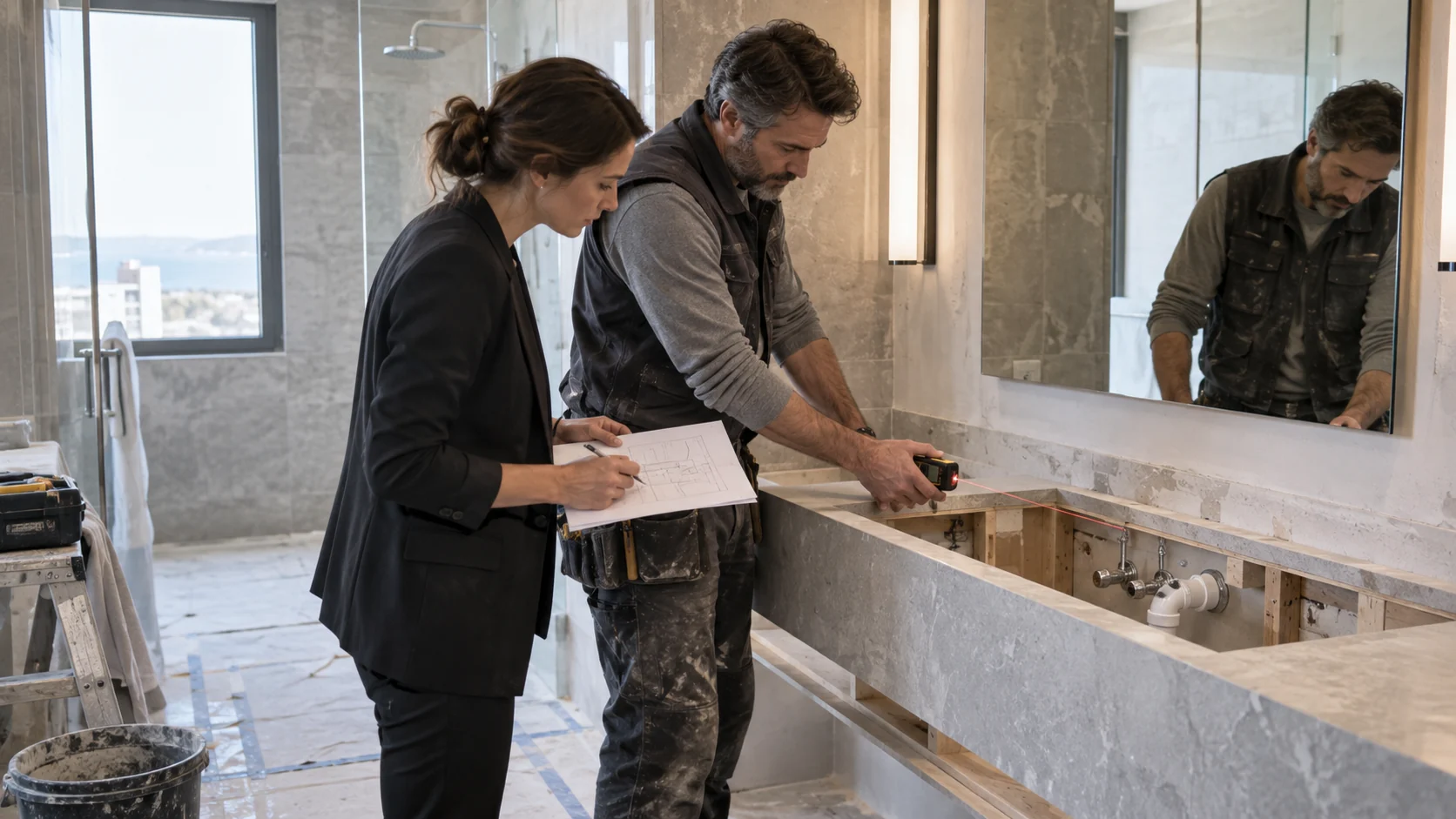 How to Measure an Existing Bathroom for a Replacement Solid Surface Basin