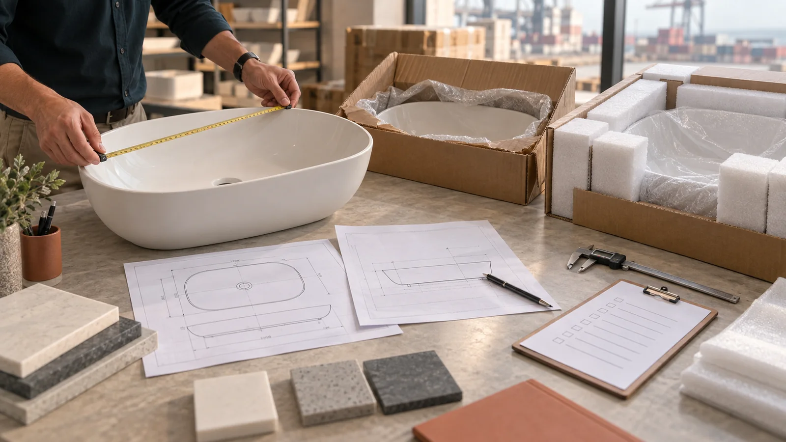 Common Mistakes When Buying Solid Surface Basins from Overseas Suppliers