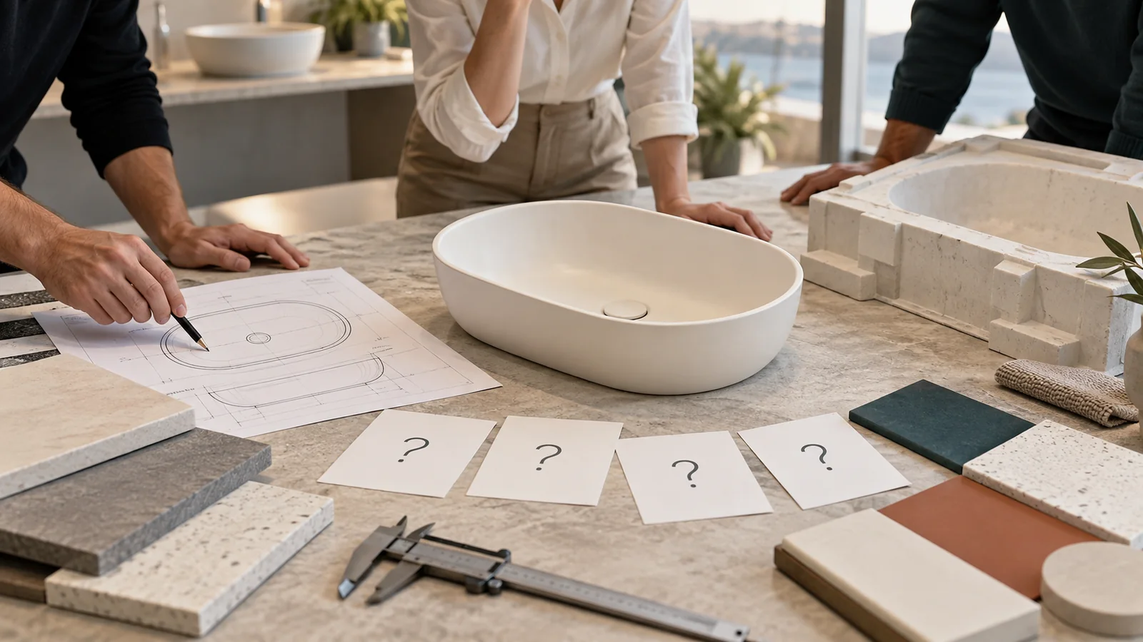 Questions to Ask Before Starting a Custom Solid Surface Sink Program